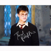 Autografo Daniel Radcliffe - Harry Potter 2 Foto 20x25
