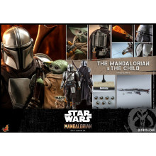 HOT TOYS TMS 14  Star Wars The Mandalorian Action Figure 2-Pack 1/6 The Mandalorian & The Child 30 cm