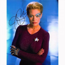 Autografo Jeri Ryan - Star Trek 3 Foto 20x25
