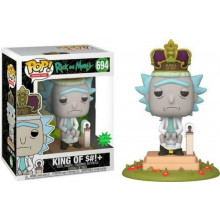 Funko Pop! RICK AND MORTY King of $#!+ #694 with sound