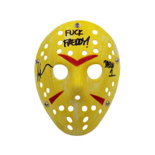 Ari Lehman Signed "Friday the 13th" Mask Inscribed "Jason 1" & "F*** Freddy!" (Radtke)