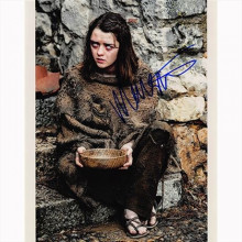 Autografo Maisie Williams - Game of Thrones Foto 20x25