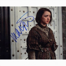 Autografo Maisie Williams - Game of Thrones Foto 20x25
