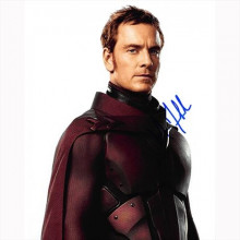 Autografo Michael Fassbender - X-Men Days of Future Past Foto 20x25