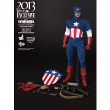 Hot Toys MMS 205 Captain America : First Avenger – Star Spangled Version