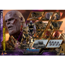 Hot Toys MMS 564 Avengers : Endgame – Thanos (Battle Damaged) new