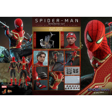 Hot Toys MMS 624 Spider-Man : No Way Home SPIDER-MAN (Integrated Suit) Deluxe