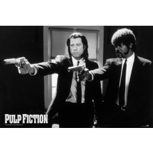 Poster Pulp Fiction (B&W Guns)