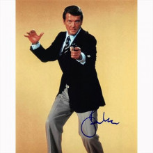 Autografo Roger Moore - 007 James Bond Foto 20x25
