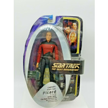 Star Trek The Next Generation Captain Picard Action red uniform Figure Diamond  