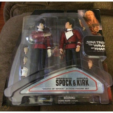 Star Trek II Wrath Of Khan "Death of Spock" Two-pack Figure Set with Kirk