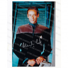 Autografo Alexander Siddig Star Trek DS9 Foto 20x25