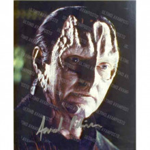 Autografo Andrew Robinson Garak Star Trek 2 Foto 20x25
