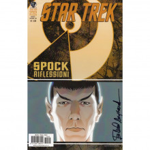 ESAURITO Star Trek Spock: riflessioni – Set fumetto completo autografato da Elena Casagrande