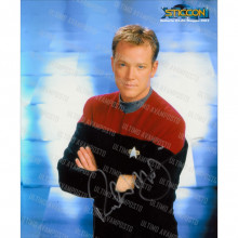 Autografo Robert Duncan Star Trek Voyager Foto 20x25