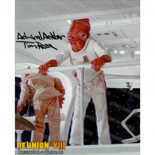 Autografo Tim Rose Star Wars 2 Foto 20x25