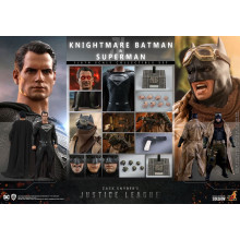 PREORDINE Hot Toys Zack Snyder's Justice League Action Figure 2-Pack 1/6 Knightmare Batman and Superman 31 cm
