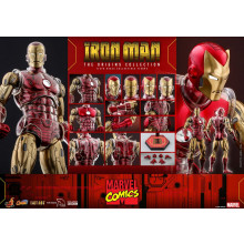 PREORDINE HOT TOYS CMS 07 D38 IRON MAN THE ORIGINS COLLECTION