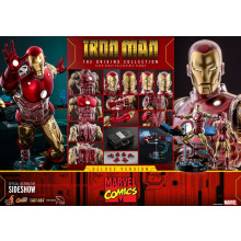  HOT TOYS CMS 08 D38 IRON MAN THE ORIGINS COLLECTION deluxe version