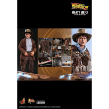 HOT TOYS Marty McFly Back To The Future III 1/6