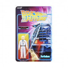 Back To The Future ReAction Action Figure Doc Brown 10 cm