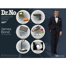 Dr. No Collector Figure Series Action Figure 1/6 James Bond Limited Edtion 30 cm