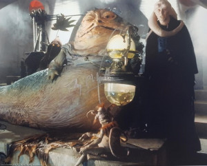 Autografo Toby Philpott Star Wars Jabba 7 Foto 20x25: 