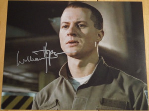 Autografo Aliens - of William Hope as Lieutenant S. Gorman - Signed in person 