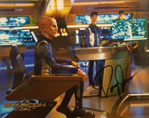Autografo Doug Jones Star Trek Discovery 3 Foto 20x25