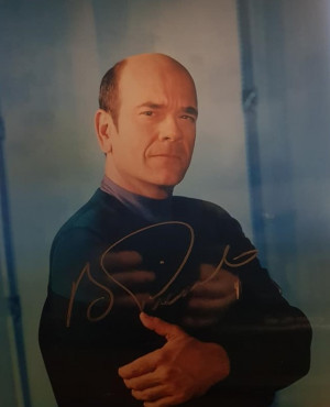 Autografo Robert Picardo Star Trek Voyager 10 Foto 20x25  