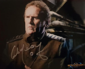 Autografo Colm Meaney Stargate Atlantis Foto 20x25