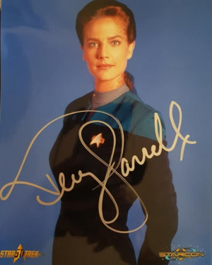 Autografo Terry Farrell Star Trek DS9 3 Foto 20x25