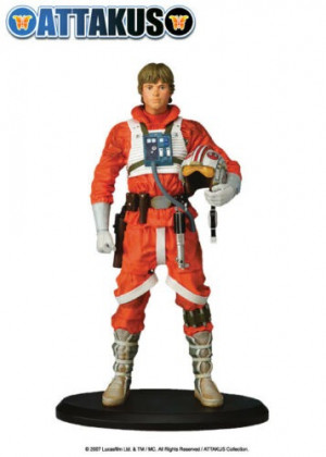 ATTAKUS Star Wars Luke Skywalker Pilot Limited edition 1500 1/10 scale