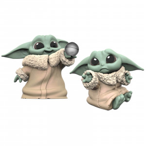 Hasbro Star Wars: The Mandalorian Baby Bounties "Hold Me and Ball" Mini Figures Set 2 pezzi