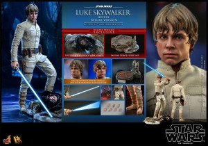 Star Wars Episode V Luke Skywalker Bespin DX25 Deluxe Ver 1/6 28 cm Hot Toys