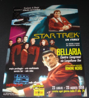 Poster Star Trek in Italy 2