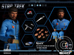 Exo-6 Star Trek: The Original Series Spock – Mirror Universe