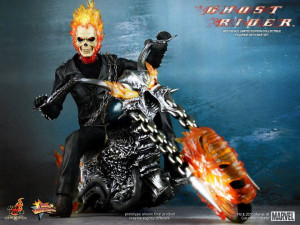 HOT TOYS MMS133 MARVEL GHOST RIDER WITH HELLCYCLE 