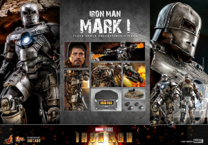PREORDINE Hot Toys MMS 605 D40 Iron Man Mark I