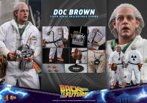 PREORDINE Hot Toys MMS 609 Back To The Future – Doc Brown