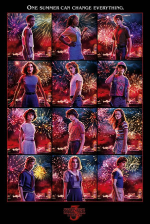 Poster Stranger Things (Character Montage)