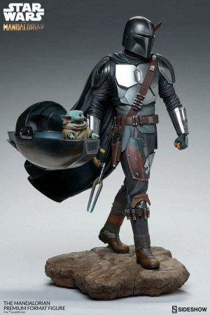 Sideshow - 1/4 Statue | Star Wars The Mandalorian Premium Format Figure