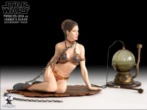  Star Wars Princess Leia as Jabba's Slave Deluxe Statue by Gentle Giant  #019 / 1750