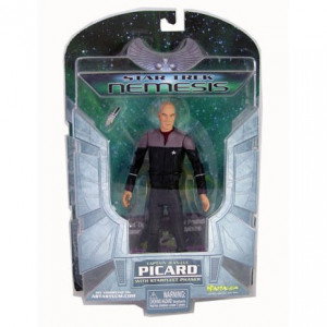 Star Trek Captain Picard Nemesis Action Figure Art Asylum Diamond