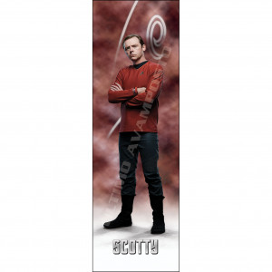 Segnalibro Scotty figura intera Star Trek Reboot