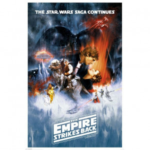 Poster Star Wars The Empire Strikes Back 
