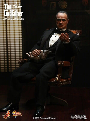 Hot Toys MMS 91 The Godfather Don Vito Corleone 1/6 Scale Sideshow
