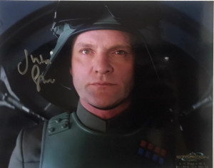 Autografo Julian Glover Star Wars 2 Foto 20x30