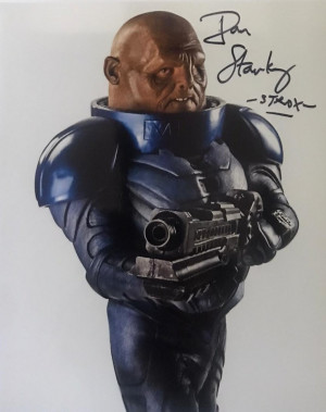 Autografo Dan Starkey Doctor Who Foto 20x25