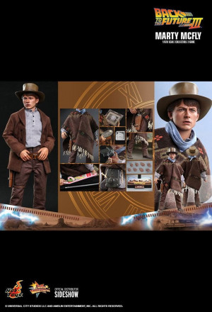 HOT TOYS Marty McFly Back To The Future III 1/6